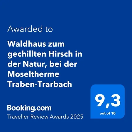 Maxi-appartement Zum Gechillten Hirsch Og Appartement Verbandsgemeinde Traben-Trarbach