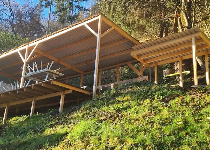 Apartamento Waldhaus Zum Gechillten Hirsch In Der Natur, Bei Der Moseltherme Traben-Trarbach