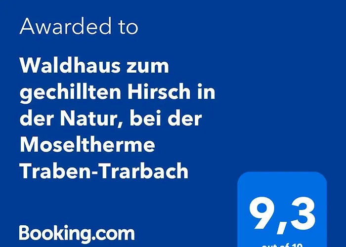 Waldhaus Zum Gechillten Hirsch In Der Natur, Bei Der Moseltherme Appartement Traben-Trarbach